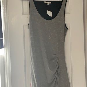 Tank Dress by red haute. Gray and black.